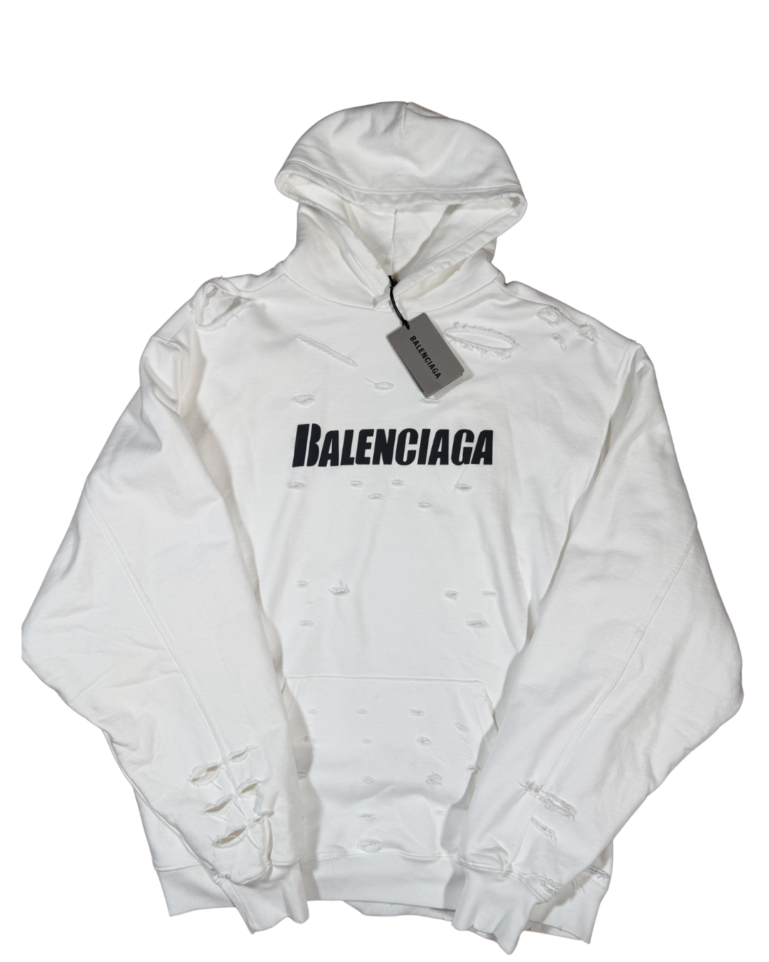 Felpa Con Cappuccio Balenciaga